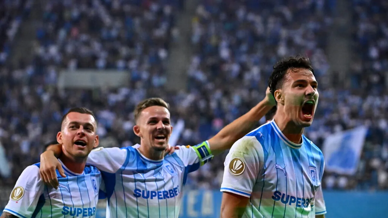 Universitatea Craiova o învinge categoric pe FCSB, scor 5-0 pe „Ion Oblemenco”