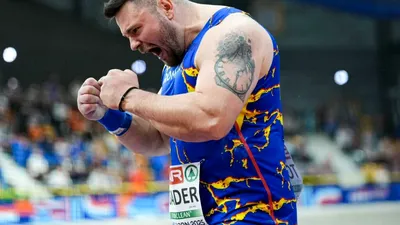 SPORT Atletism: Rareș Toader a obținut locul 5 la Campionatul European de la Birmingham, în proba de aruncare a greutății