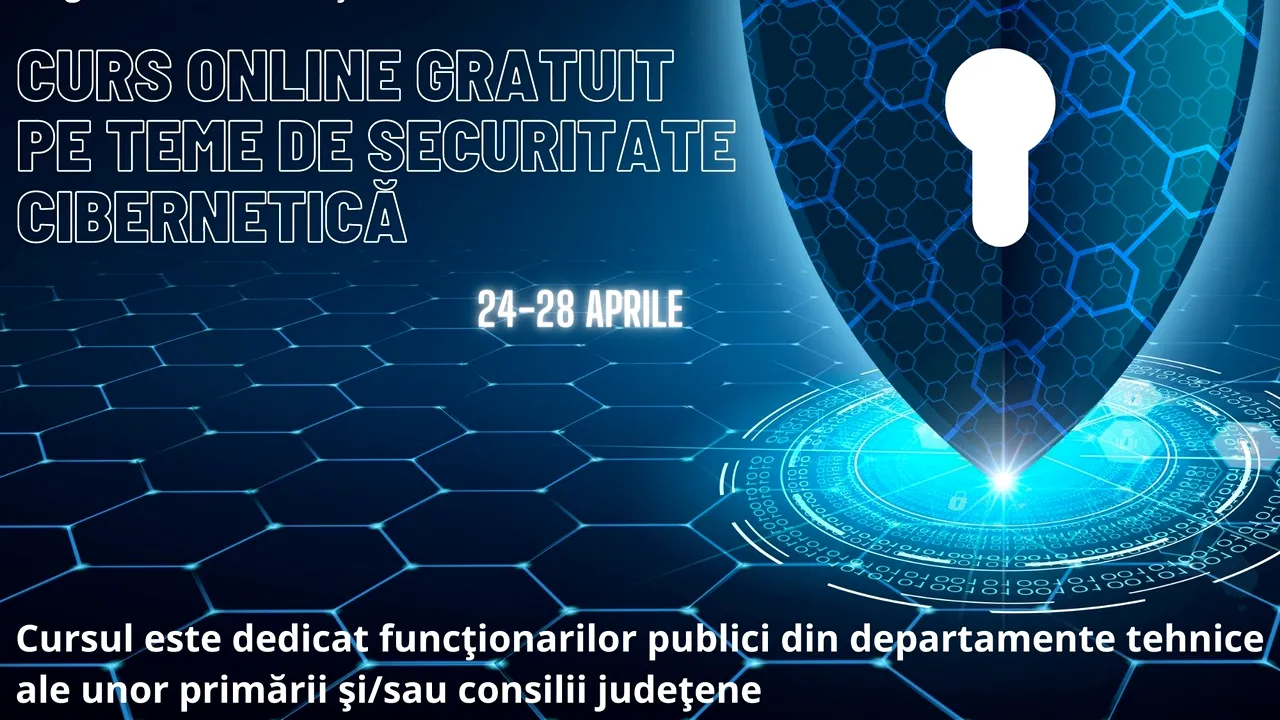 Cursuri de de securitate cibernetică ”cu casa închisă”, organizate de ANDIP
