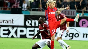 Incident înainte de startul meciului dintre Rapid Bucureşti şi FCSB, pe Arena Naţională
