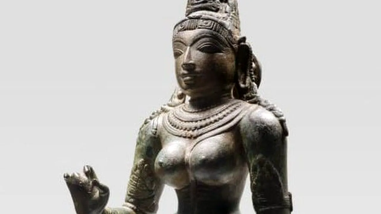 O statuie din secolul al XII-lea, furată dintr-un templu indian, a fost găsită în SUA după 50 de ani