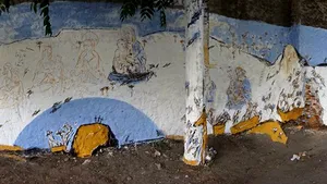 Pictorul Murivale amendat pentru înfrumuseţarea zonei 