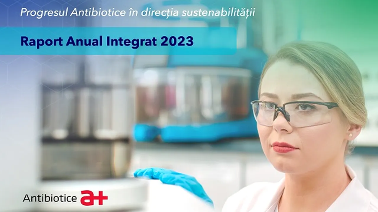 Progresul Antibiotice în direcţia sustenabilităţii Al treilea Raport Anual Integrat 2023