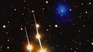 Grup uriaş de galaxii, descoperit de cercetătorii europeni