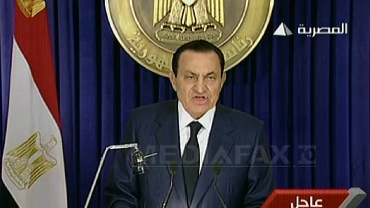 Hosni Mubarak a suferit o criză cardiacă în timpul interogatoriului