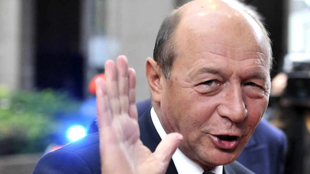Traian Băsescu prezintă guvernul virtual PMP: Ne vom apropia de un scor de două cifre