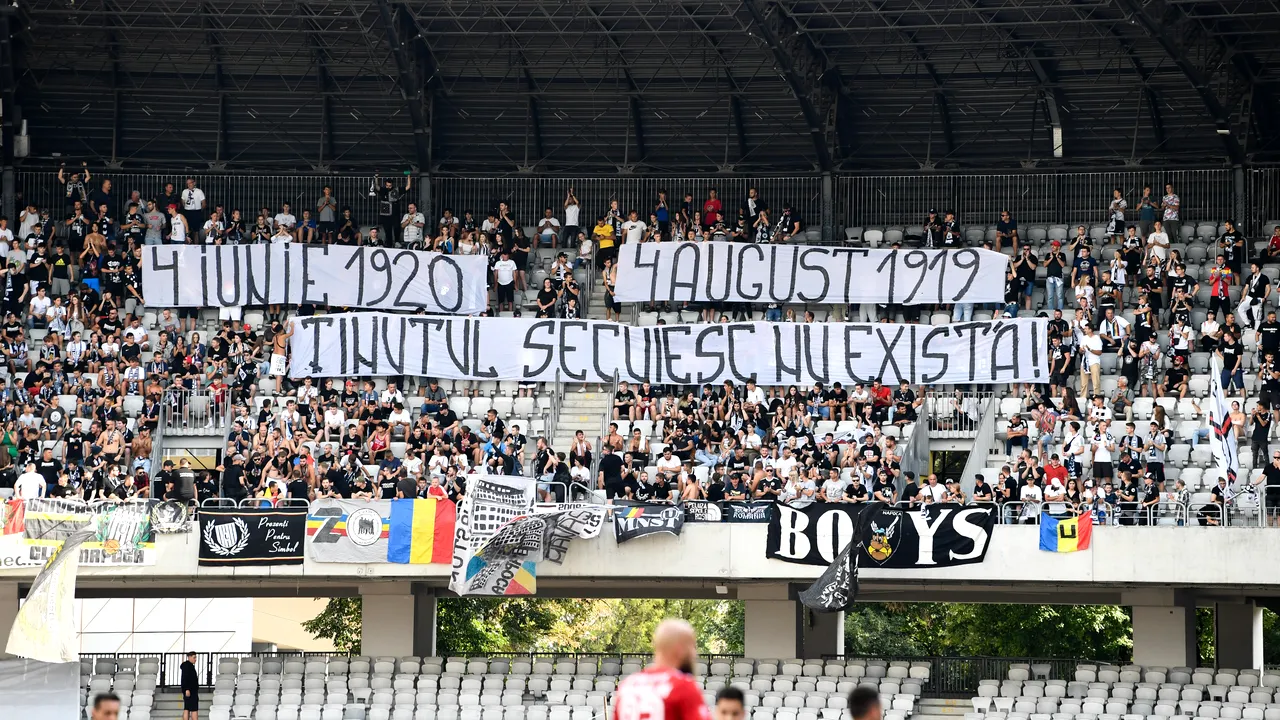 FRF a sancţionat Universitatea Cluj pentru incidentele din timpul partidei cu Sepsi. Pedeapsa primită