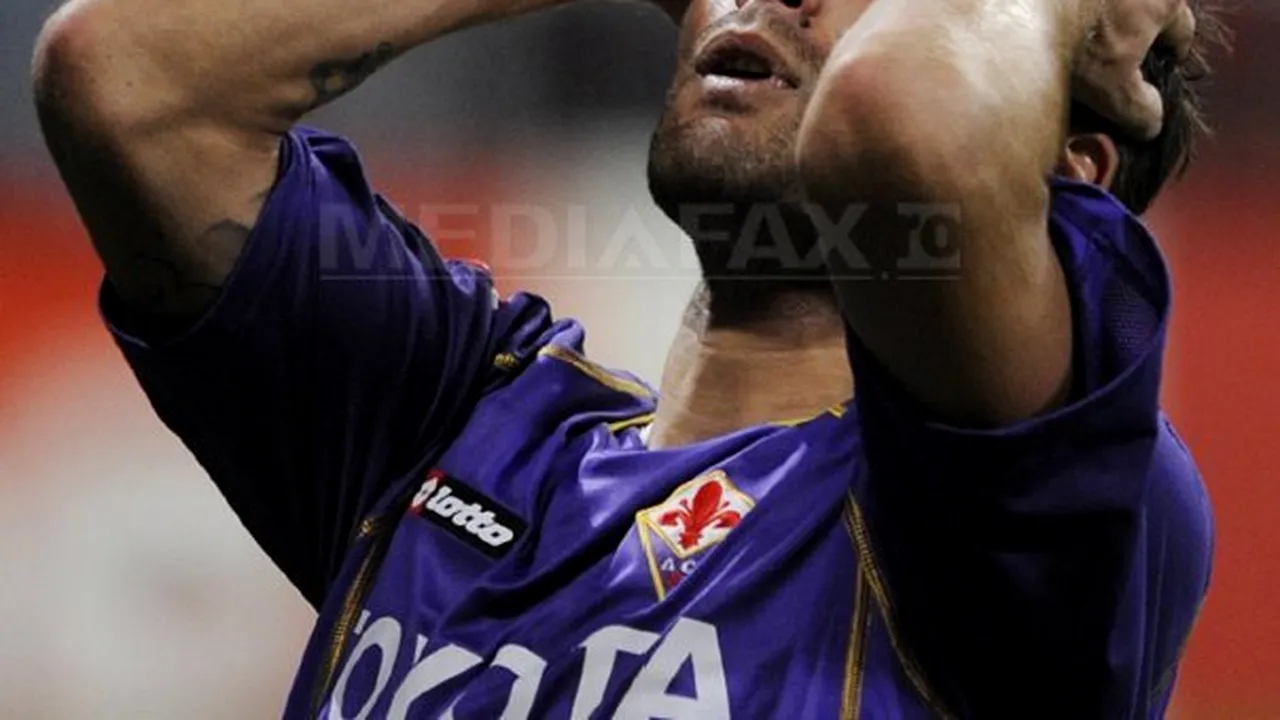 Mutu: Nu m-am gândit niciodată să mă retrag, sper să-mi închei cariera la Fiorentina