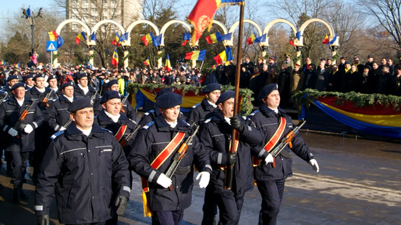 Alba Iulia: 500 de persoane participă la manifestările de Ziua Naţională- VIDEO