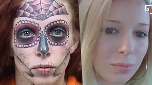 Schimbarea radicală a unei femei cu tatuaje înfricoşătoare pe faţă

