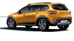 PRIMA FOTOGRAFIE cu noua Dacia. Mild-hybrid de 7 locuri, înlocuitor pentru Lodgy din 2021: FOTO