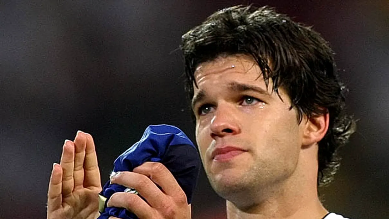 Michael Ballack, căpitanul Germaniei, ratează Cupa Mondială