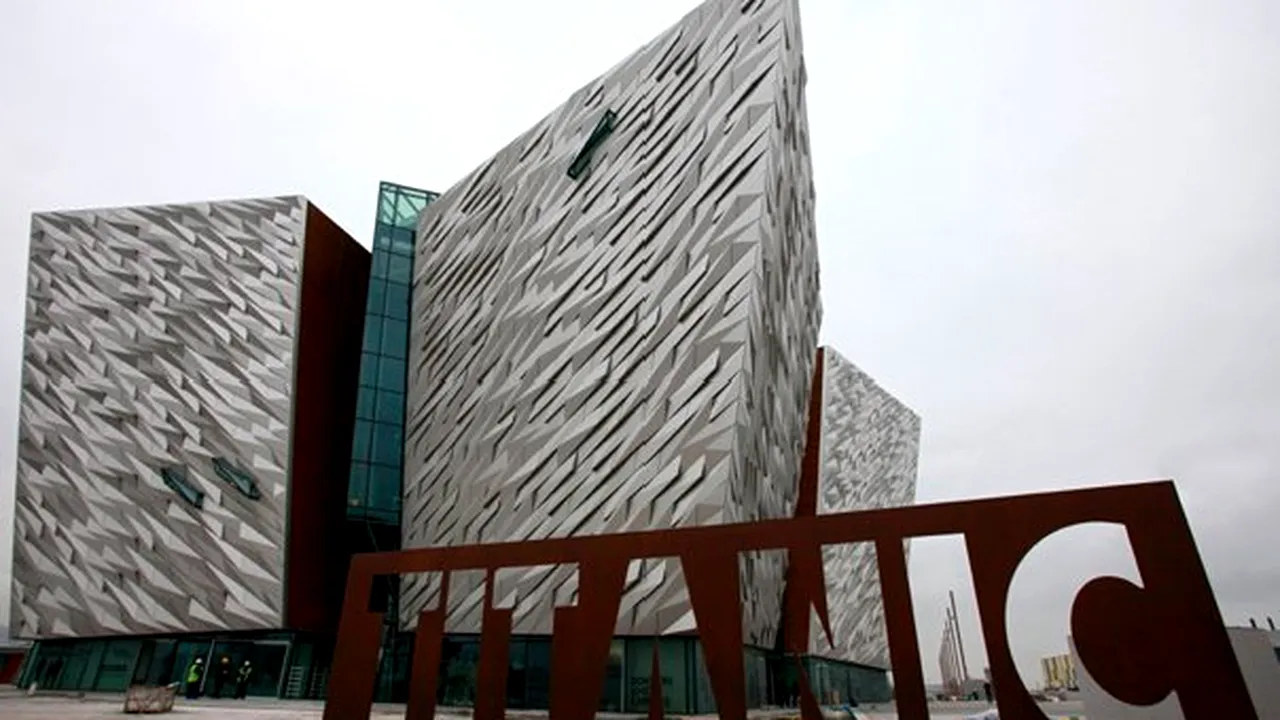 Un muzeu uriaş dedicat transatlanticului Titanic va fi deschis pe 31 martie, la Belfast