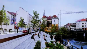 Cluj-Napoca: Malurile Someşului, transformate în alei pietonale, de agrement, cu piste de biciclete | GALERIE FOTO 