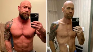 FOTO Transformare uluitoare a unui bolnav de coronavirus. „După şase săptămâni nici nu mai puteam ţine telefonul în mână”