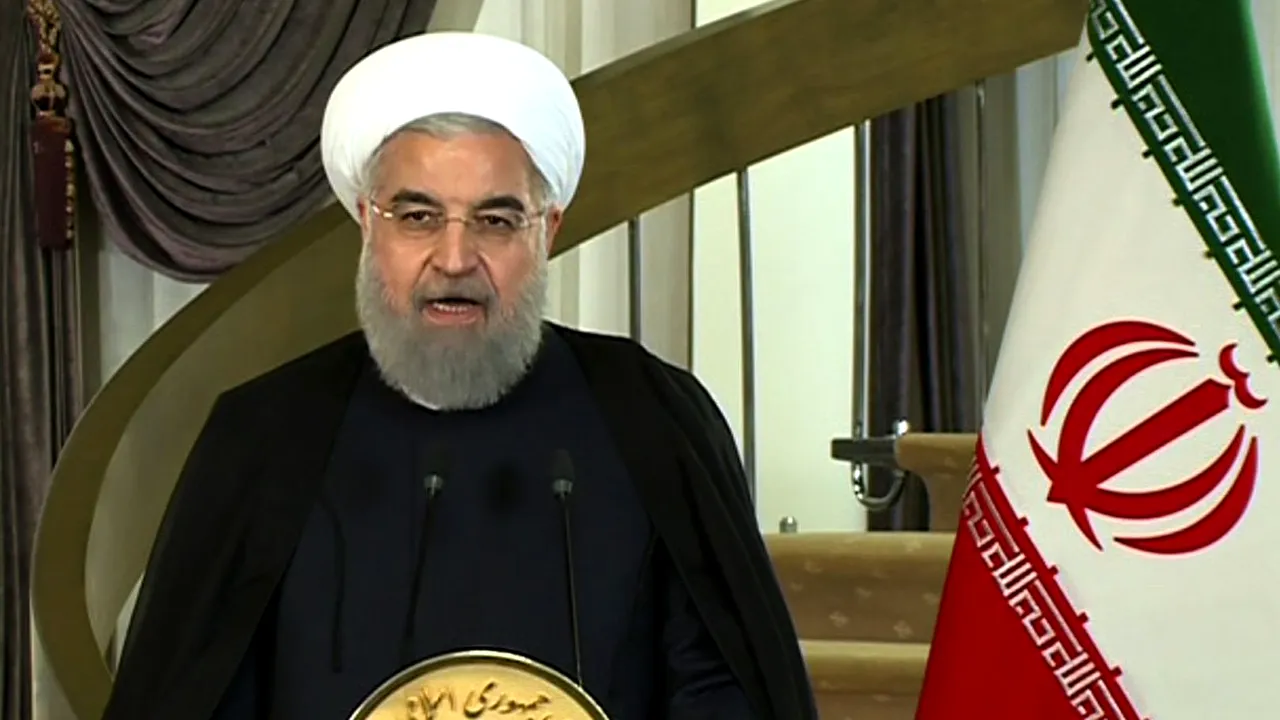 Hassan Rouhani critică politica UE privind acordul nuclear din 2015