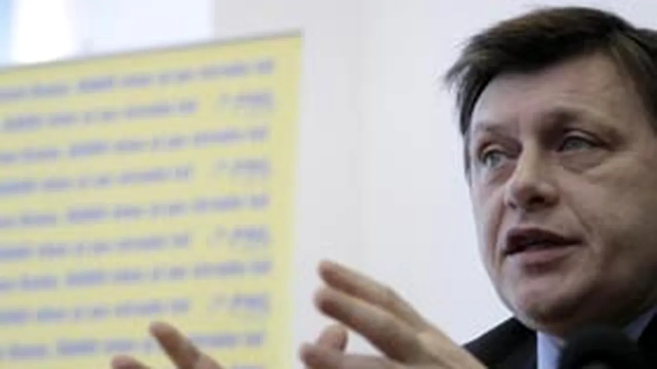 Crin Antonescu: Nu avem şi nu vom avea alianţă nici cu PSD, nici cu PDL