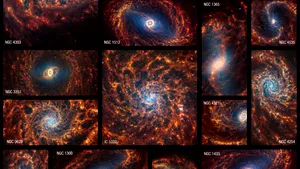 Spectaculos. Telescopul James Webb a capturat imagini cu 19 galaxii spiralate
