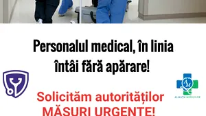 Medicii din Craiova NU au materiale de protecţie. Apel pe reţelele de socializare: Suntem neprotejaţi în faţa pericolului!