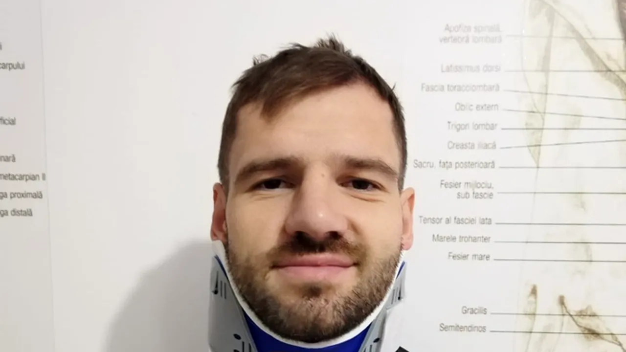 Mykola Kovtaliuk, de la FC Botoșani, accidentat în meciul cu Dinamo, va lipsi o lună și jumătate
