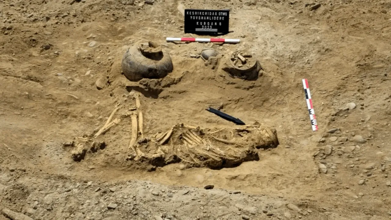 Mormântul unui războinic din Epoca Bronzului, descoperit în Azerbaidjan