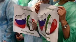 La Repubblica: Cetăţeni italieni, plătiţi de Rusia să filmeze clipuri în care mulţumesc pentru ajutorul Moscovei