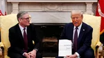 Premierul britanic Keir Starmer a fost primit de Donald Trump la Casa Albă