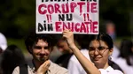 „La Palat e sărbătoare, în cămine foame mare”, strigă studenții în fața Guvernului
