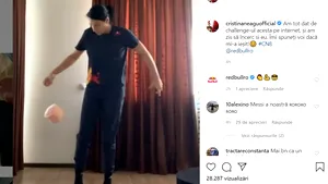 Cristina Neagu a acceptat provocarea momentului din sportul mondial. Câte duble a ţinut handbalista cu hârtia igienică 