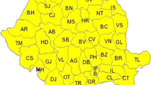 Avertizare cu cod galben pentru scăderea temperaturii