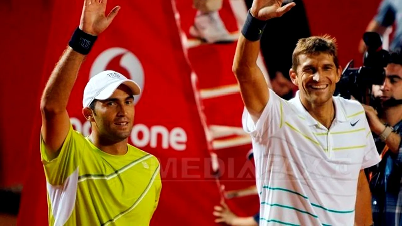 Horia Tecău şi Max Mirnîi au câştigat finala de dublu la BRD Năstase-Ţiriac Trophy