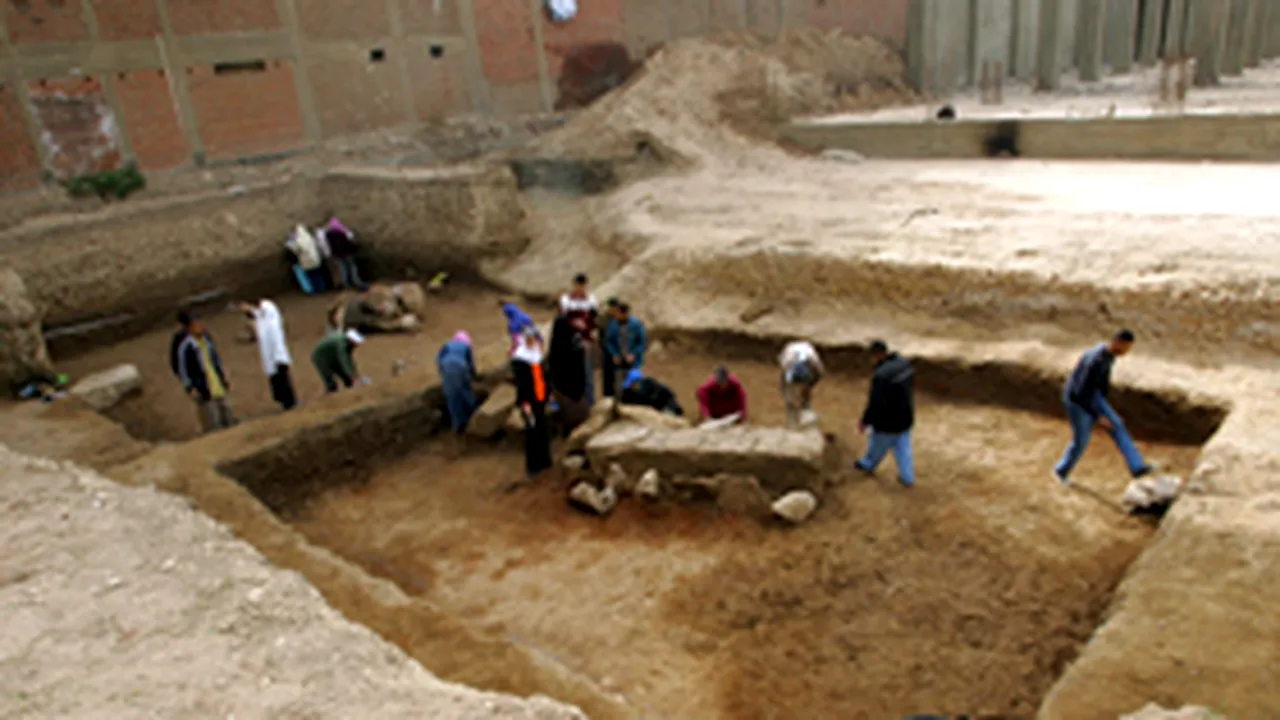 Morminte faraonice din vremea lui Ramses al II-lea, descoperite lângă Cairo