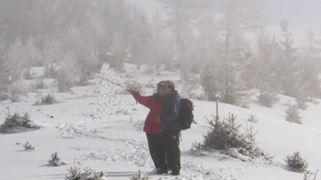 Operaţiunile de căutare a celor doi turişti daţi dispăruţi în Bucegi, sistate (Video)
