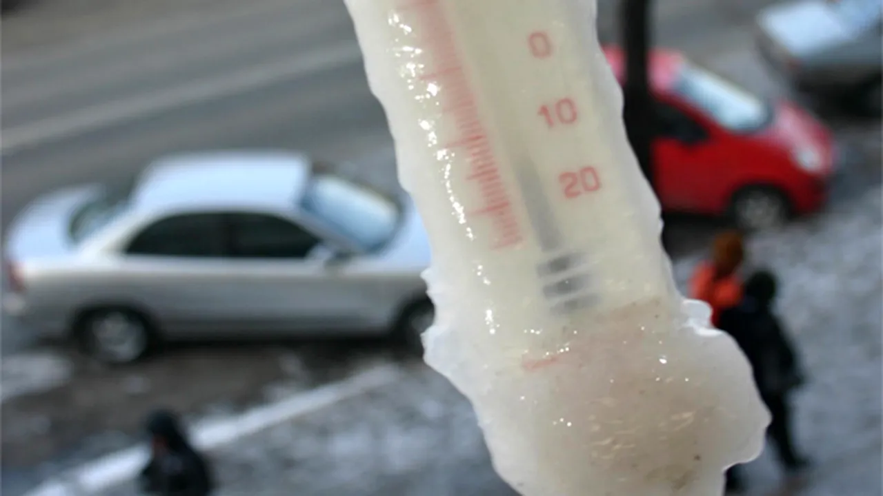 Minus 25 de grade Celsius la Miercurea Ciuc, cea mai scăzută temperatură a anului