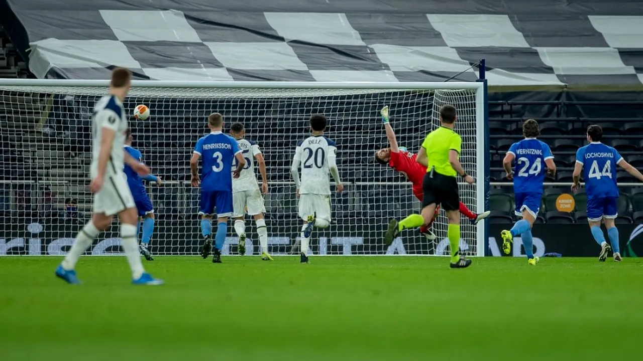 Europa League. Tottenham s-a calificat cu 8-1 la general în dubla cu Wolsberger