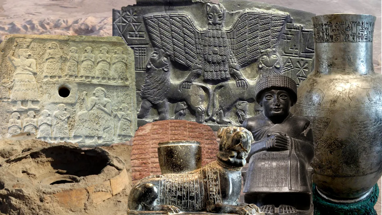În Irak, la 20 ani după război, se fac descoperiri arheologice în lanţ despre civilizaţia sumeriană. S-a descoperit chiar un 
