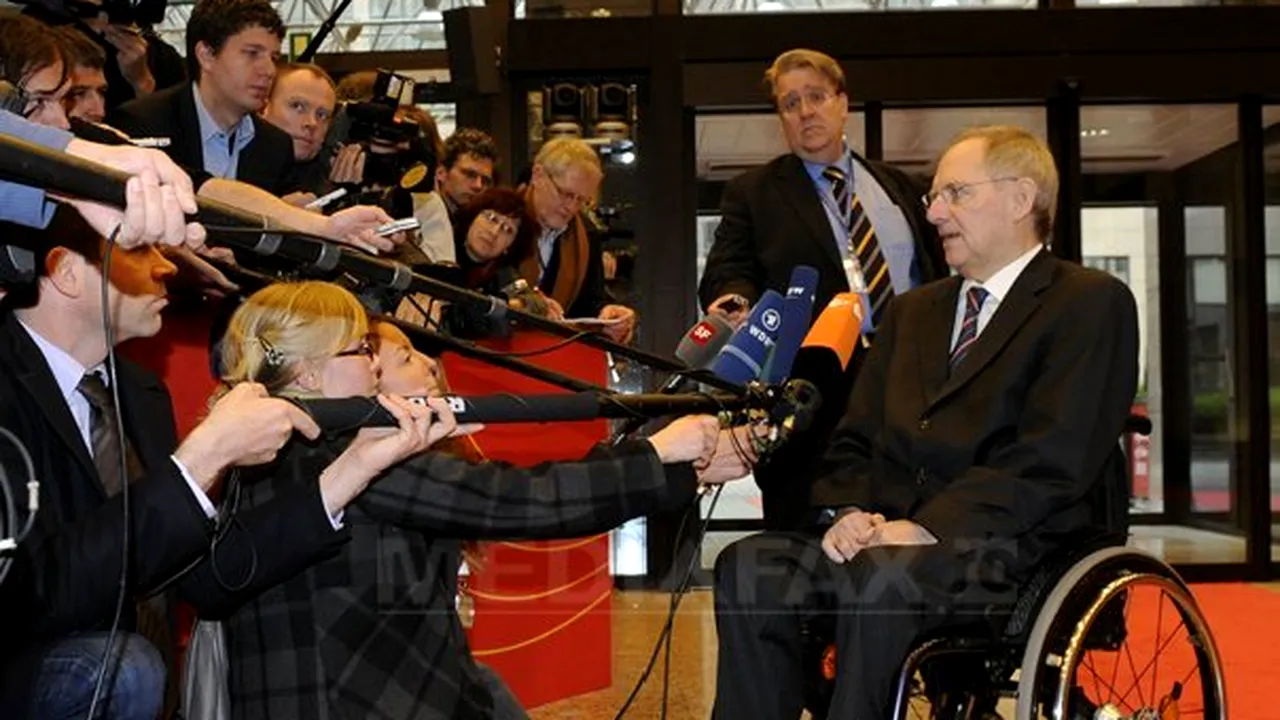Schauble: Italia nu va fi în pericol dacă va continua politica de austeritate