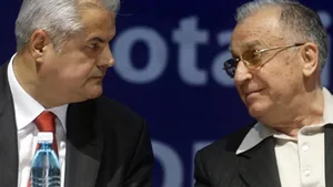 Iliescu şi Năstase au lipsit de la ceremonia semnării parteneriatului PDL-PSD
