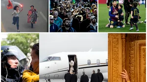 MEDIAFAX FOTO | Lumina Sfântă de la Ierusalim, protestele de 1 mai, bucuria lui Messi. Imaginile săptămânii 28 aprilie - 3 mai