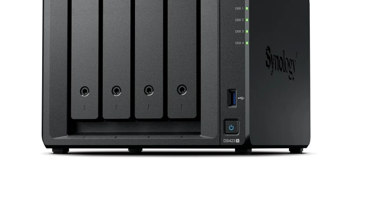 Synology® prezintă DiskStation® DS423+, o soluţie de stocare versatilă într-un design compact