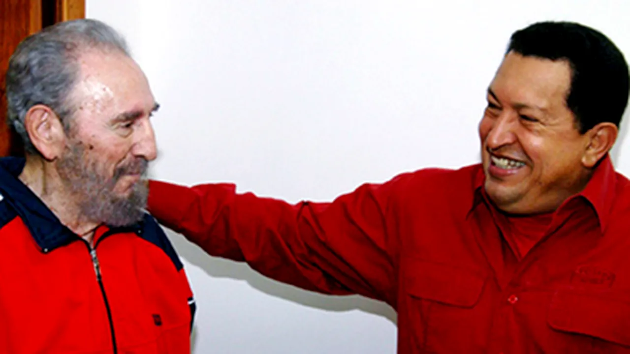 Fidel Castro s-a întâlnit cu Hugo Chavez