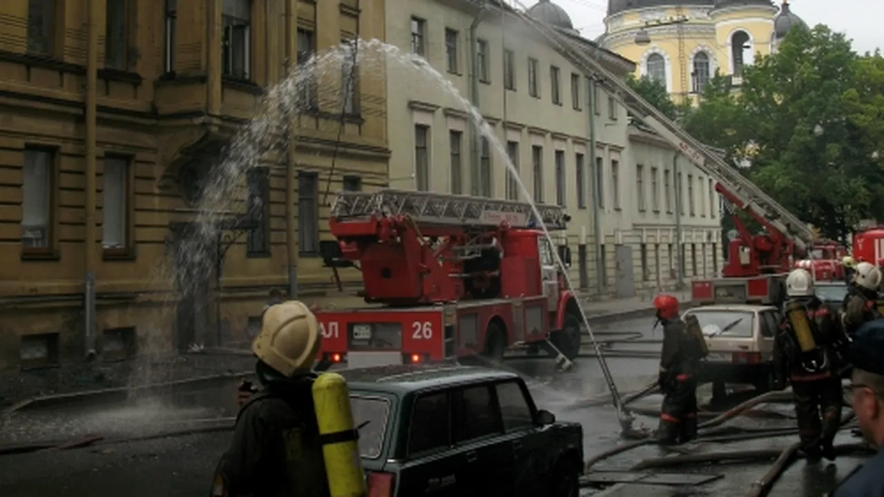 Incendiu la o unitate militară din Rusia, soldat cu cinci morţi şi şapte răniţi