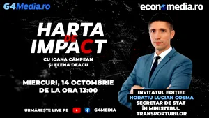 Harta de Impact, miercuri, de la ora 13:00: Viitorul marilor proiecte de infrastructură / Invitatul ediției: Horațiu Cosma, secretar de stat în Ministerul Transporturilor