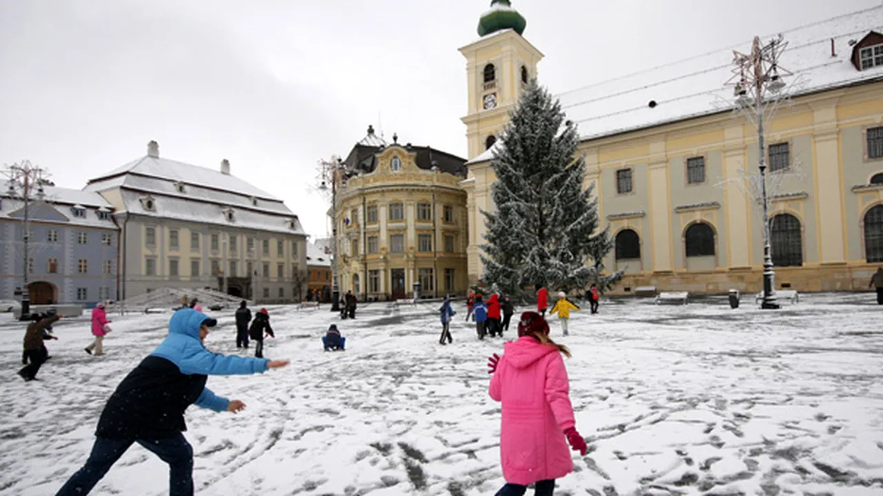 Societatea care asigură deszăpezirea în municipiul Sibiu, amendată de Poliţie