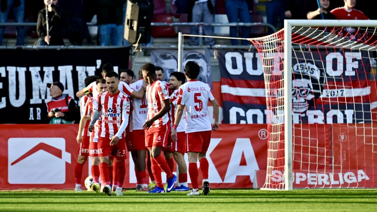 UTA Arad este noul lider în play-out-ul Superligii