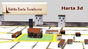 Oraşul Bistriţa se promovează cu o hartă 3D şi cu imagini în direct de pe pietonalul din centru
