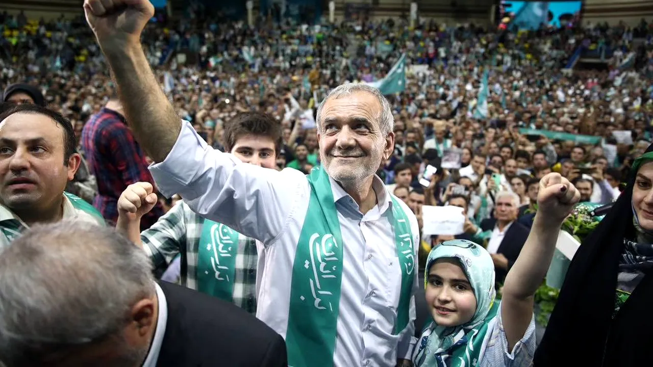Masoud Pezeshkian a câştigat alegerile prezidenţiale din Iran