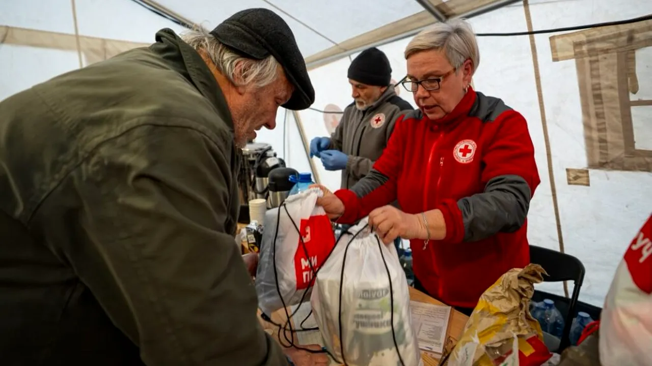 Locuitorii din Kiev, îndemnați să facă provizii de alimente, apă și medicamente. Centre încălzite de sprijin, în fiecare district