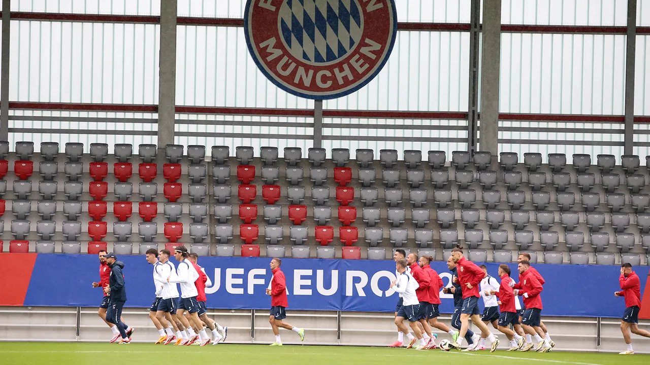 Înaintea meciului cu Ţările de Jos, naţionala României s-a antrenat la Academia lui Bayern