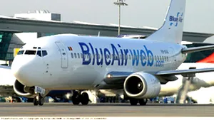 Blue Air lansează miercuri cursa Bucureşti-Arad